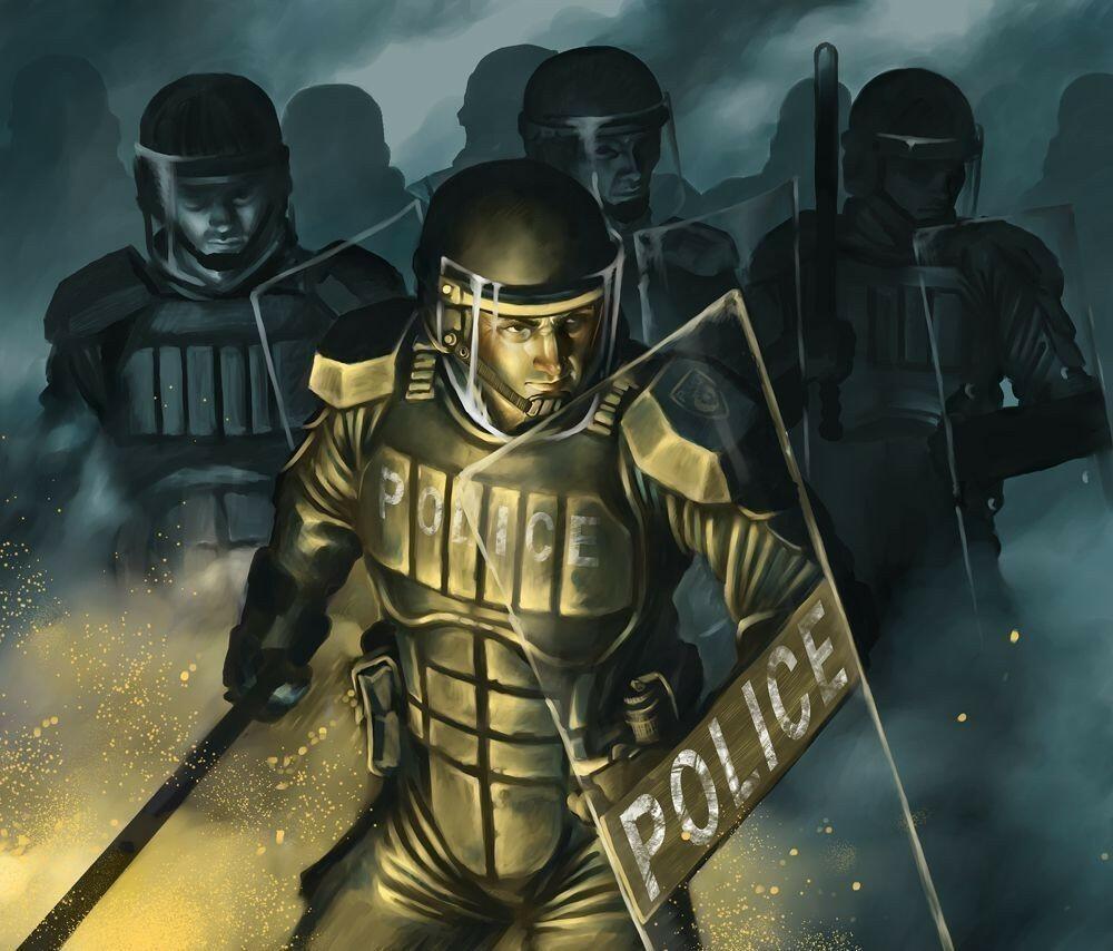 Nightfall: Loi Martiale Artwork