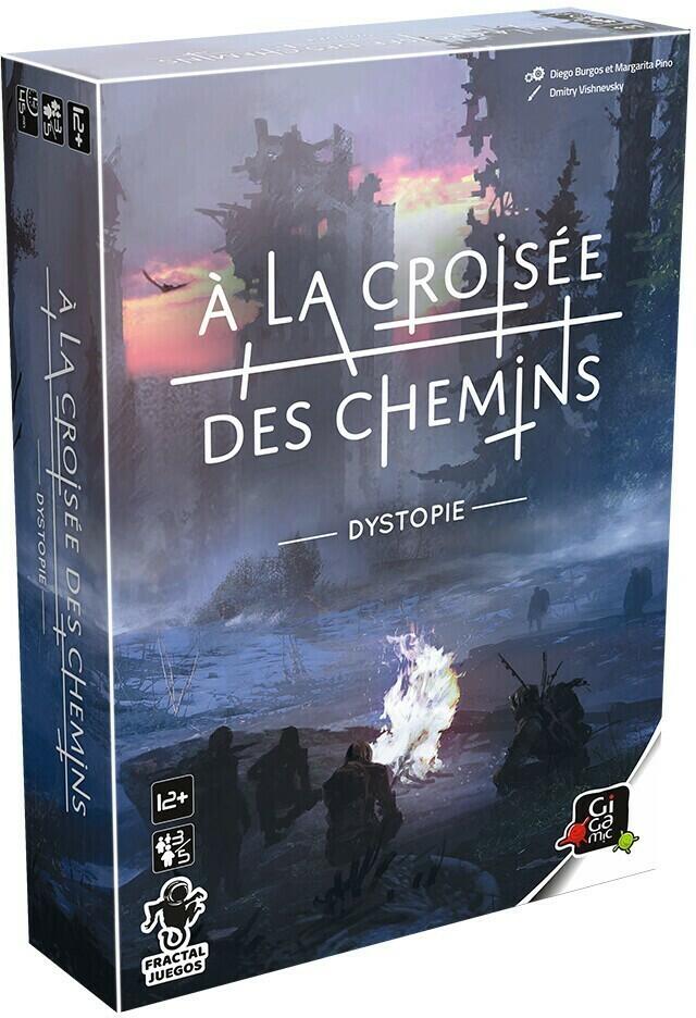 A la Croisée des Chemins: Dystopie Cover 3d