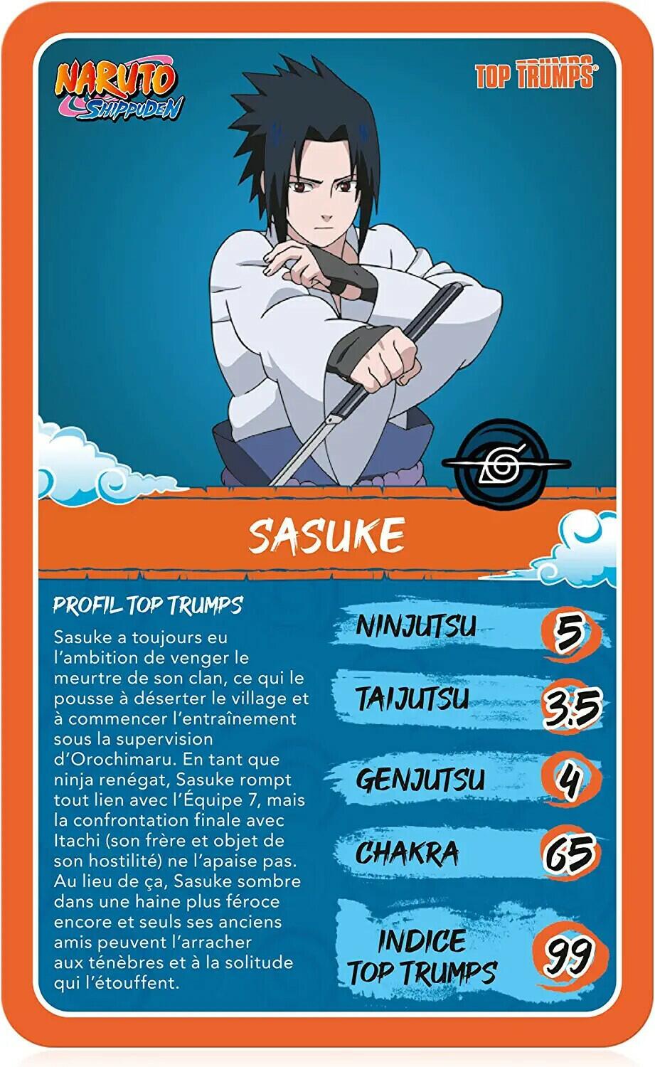 Top Trumps: Naruto Shippuden Carte