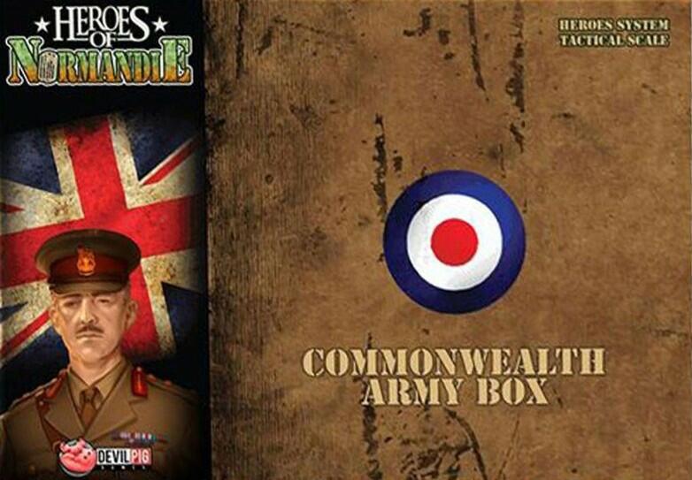 Heroes of Normandie: Commonwealth Army Box Cover