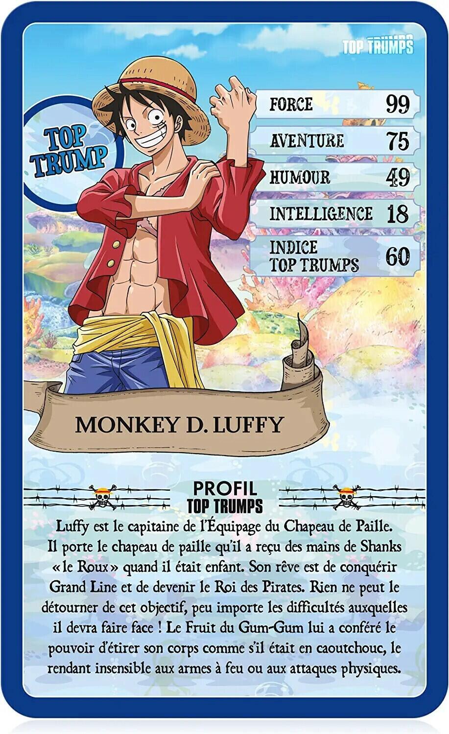 Top Trumps: One Piece Carte