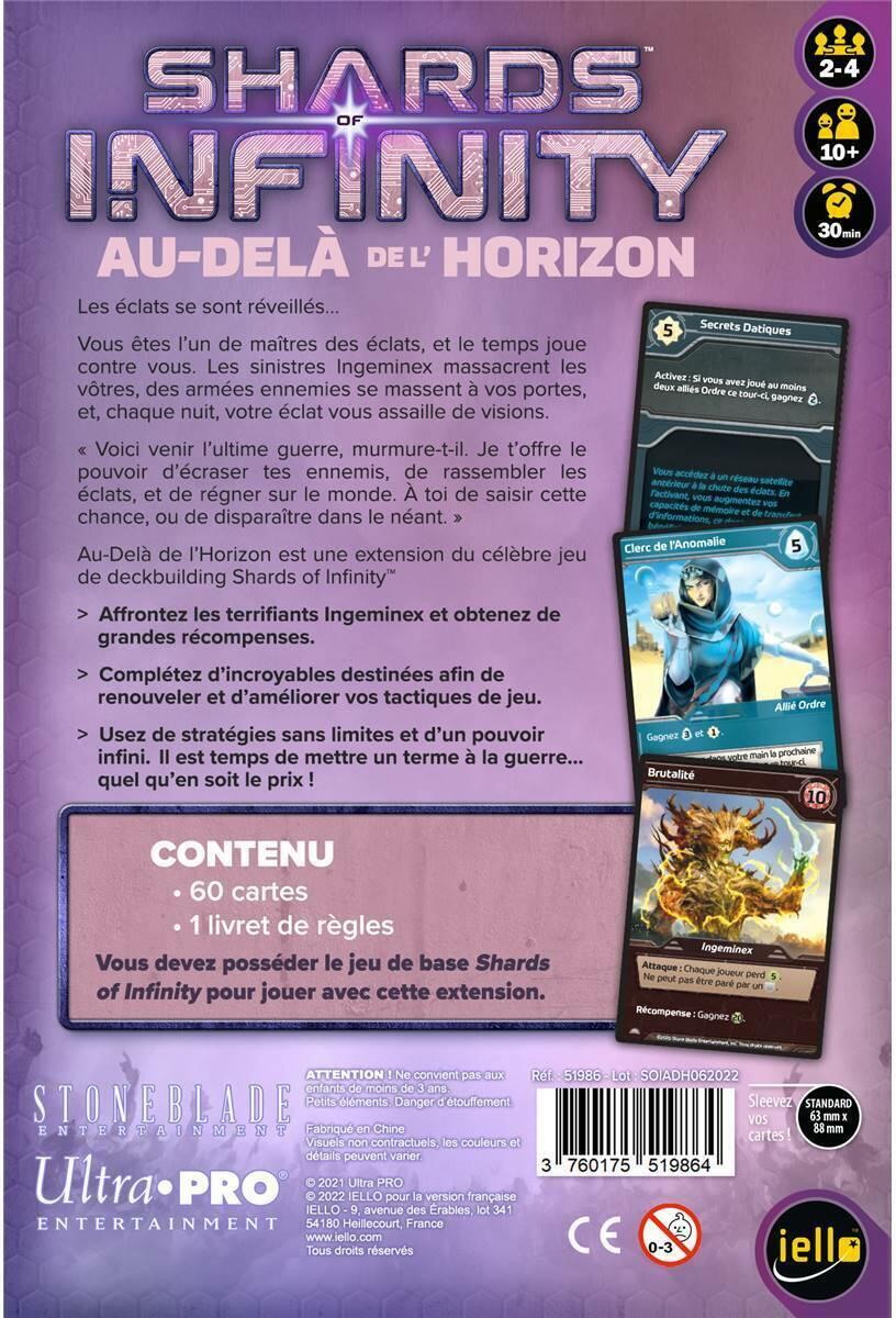 Shards of Infinity: Au Delà de l'Horizon Back