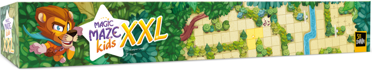 Magic Maze Kids: XXL Cover Transparent