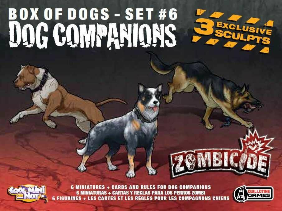 Zombicide: Box of Dogs Set #6 - Dog Companions Cover