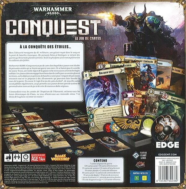 Warhammer 40,000: Conquest Back