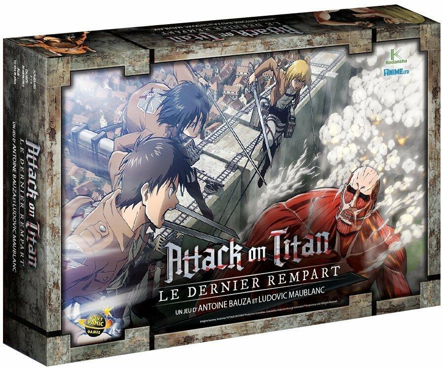 Attack on Titan: Le Dernier Rempart Cover 3d