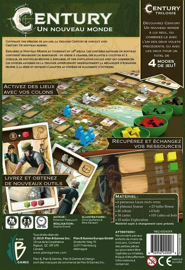 Century: Un Nouveau Monde Back