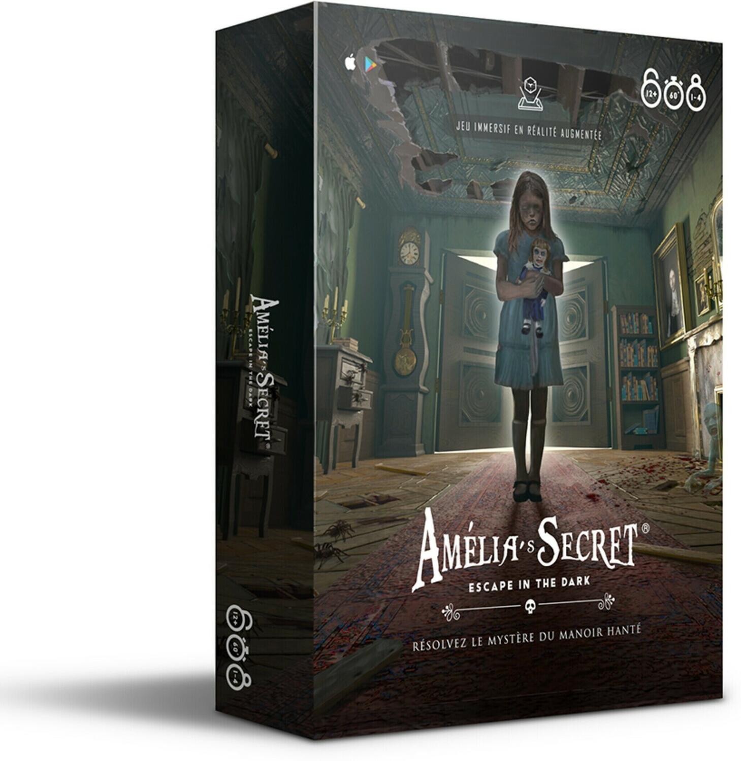 Amelia's Secret: Escape in the Dark Cover 3d