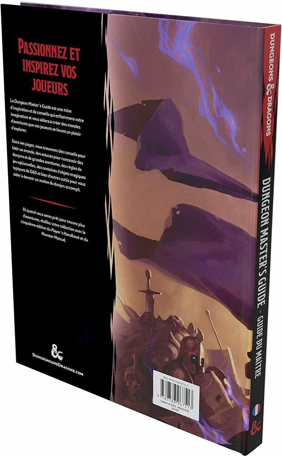 Dungeons & Dragons: Guide du Maître Back 3d