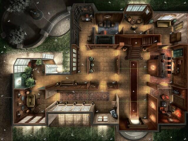 Batman: Gotham City Chronicles - Wayne Manor Plateau