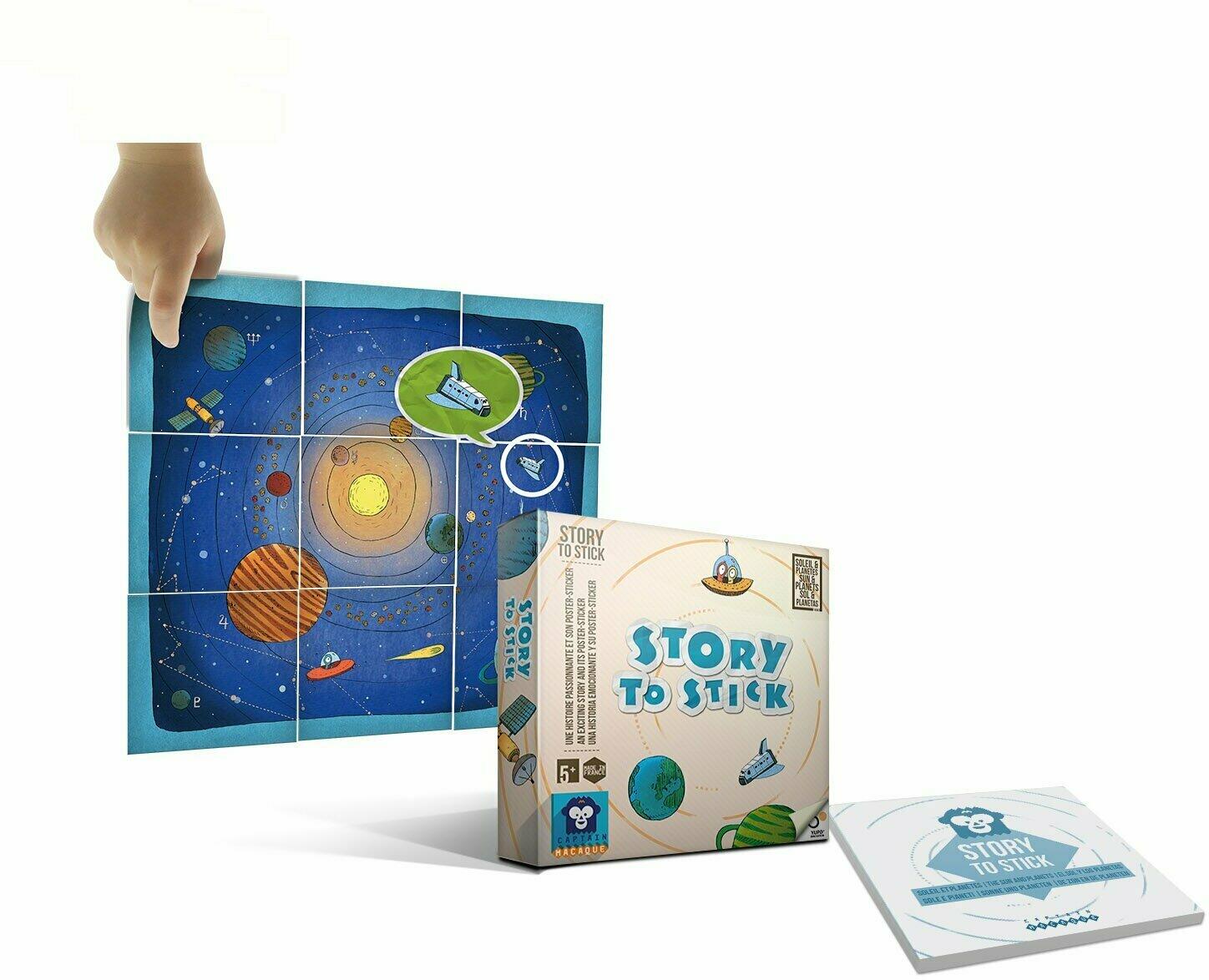 Story To Stick: Soleil et Planètes Eclate