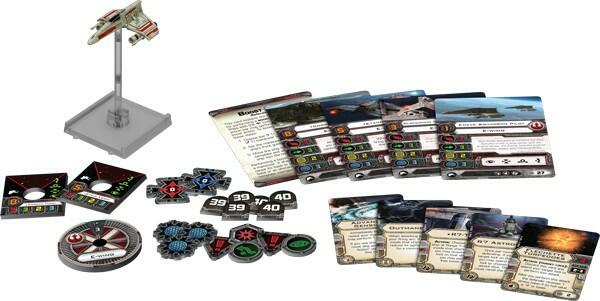 Star Wars: X-Wing - Le Jeu de Figurines - E-Wing Eclate