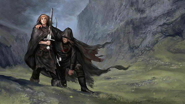 Le Seigneur des Anneaux: Le Jeu de Cartes - Le Royaume Perdu Artwork