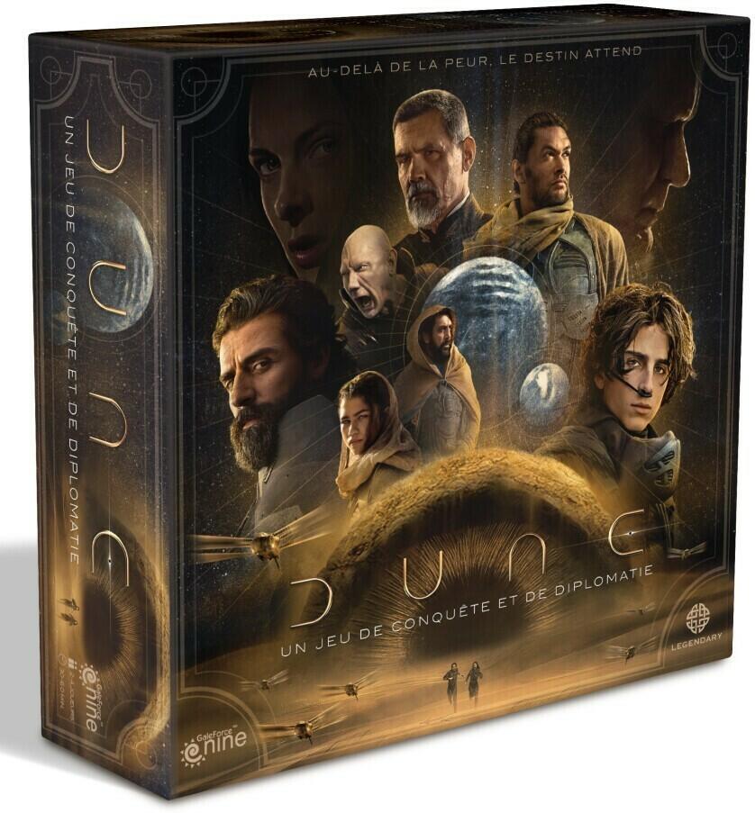 Dune: Un Jeu de Conquête et de Diplomatie Cover 3d
