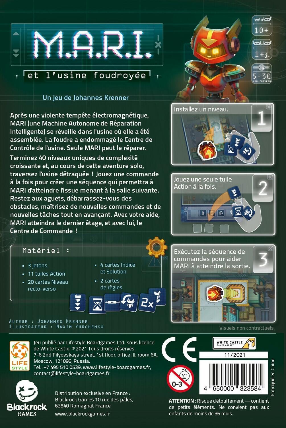 M.A.R.I. et l'Usine Foudroyée Back