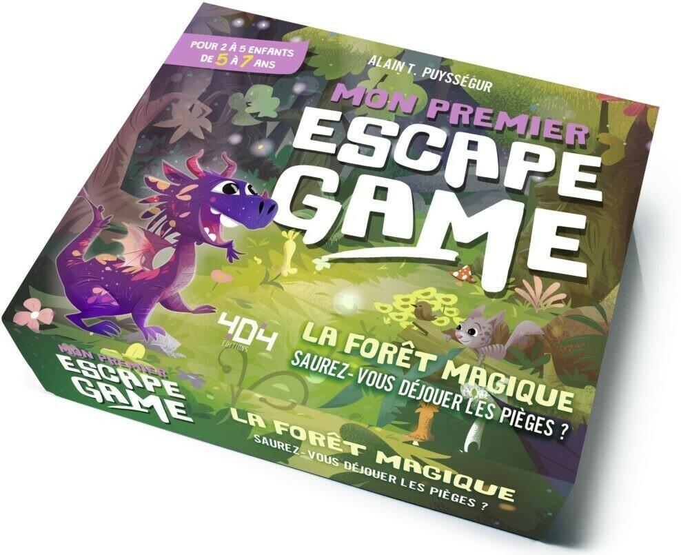 Mon Premier Escape Game: La Forêt Magique Cover 3d