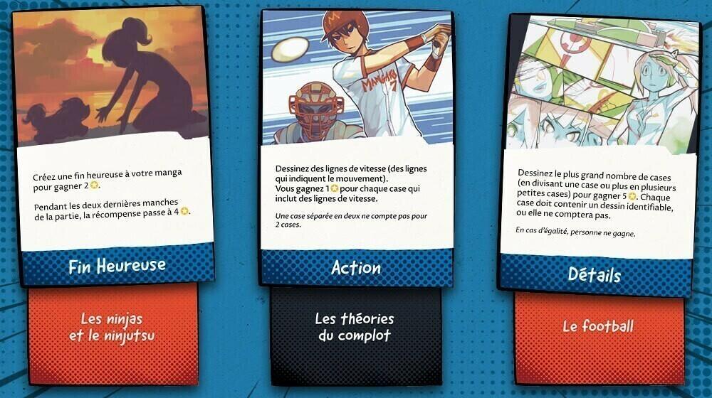 Devenez Mangaka Cartes