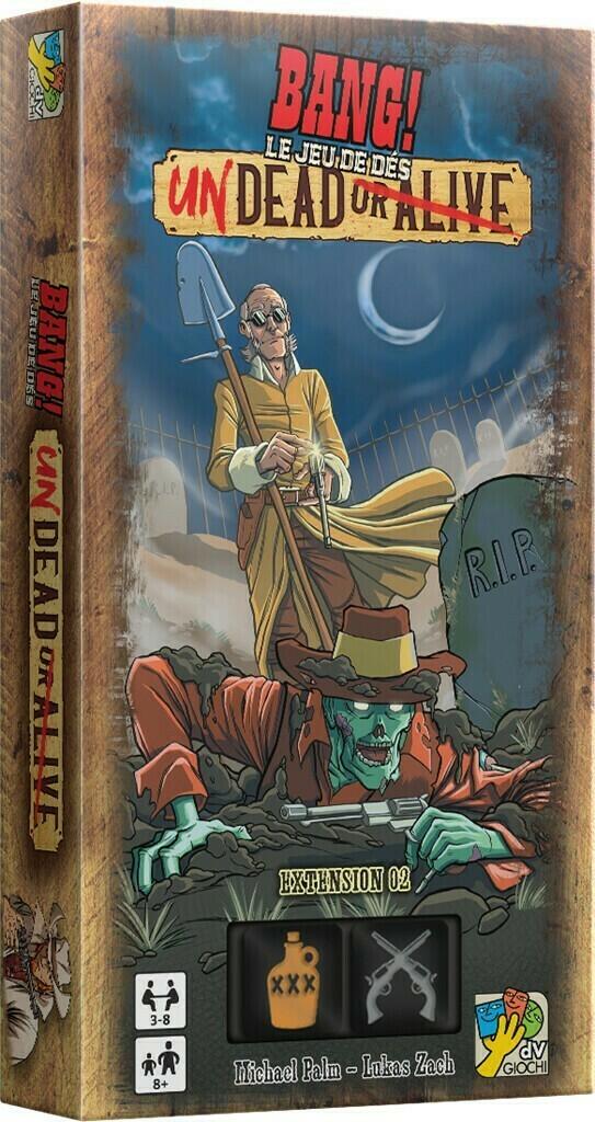 BANG! Le Jeu de Dés - Undead or Alive Cover 3d