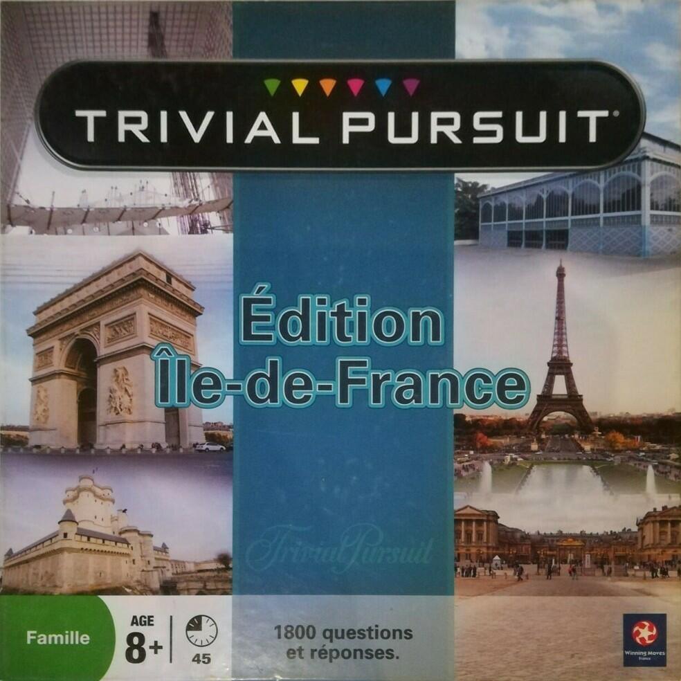 Trivial Pursuit: Édition Île-de-France Cover