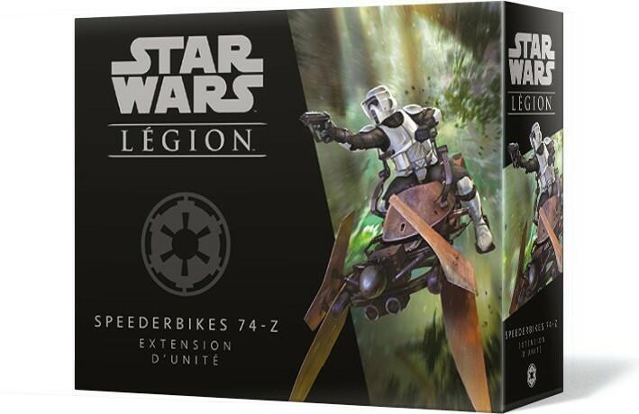 Star Wars: Légion - Speederbikes 74-Z Cover 3d
