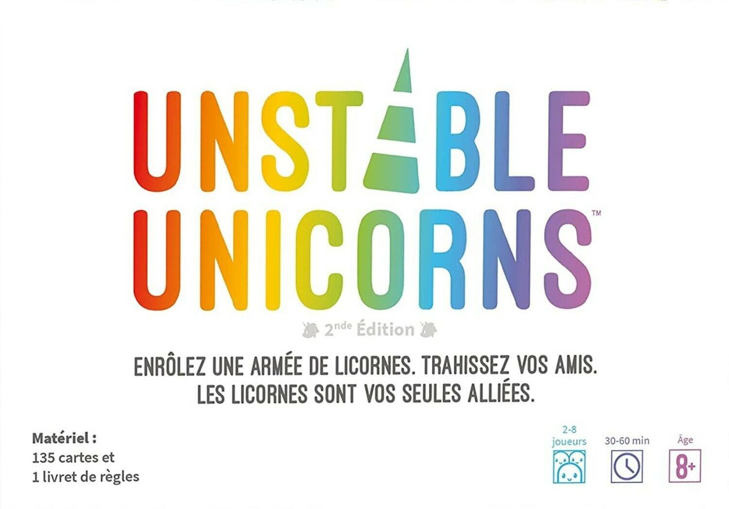 Unstable Unicorns Cover