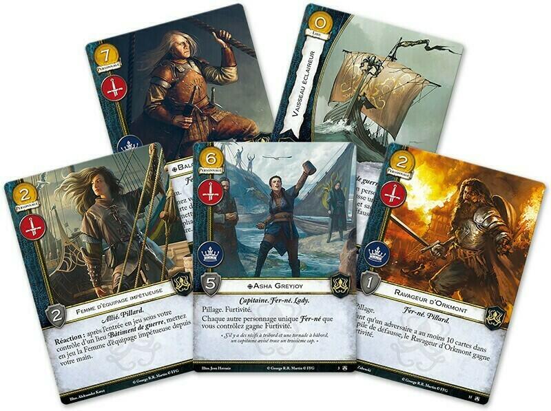 Le Trône de Fer: Le Jeu de Cartes - Les Rois des Îles Cartes