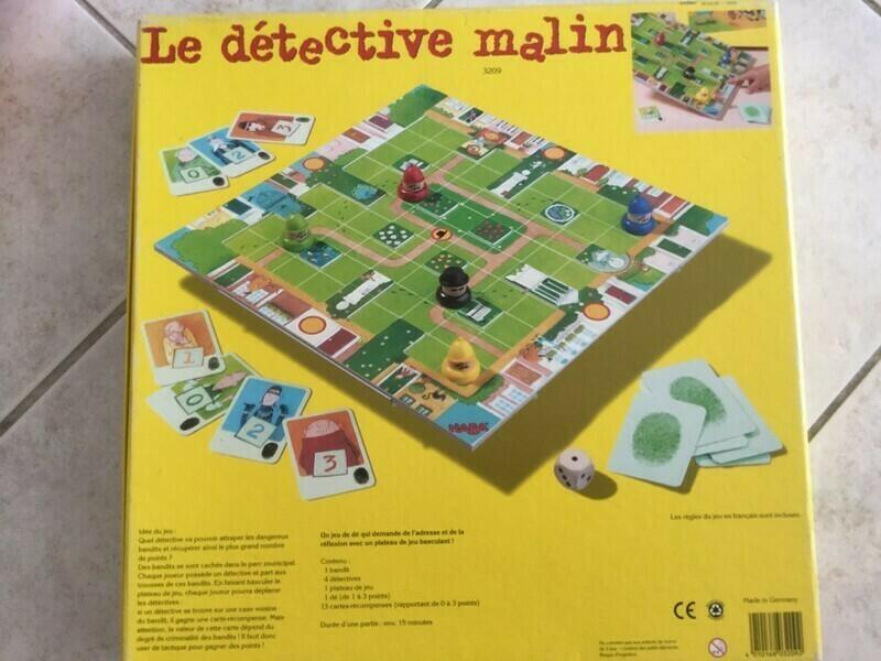 Le Détective Malin Back