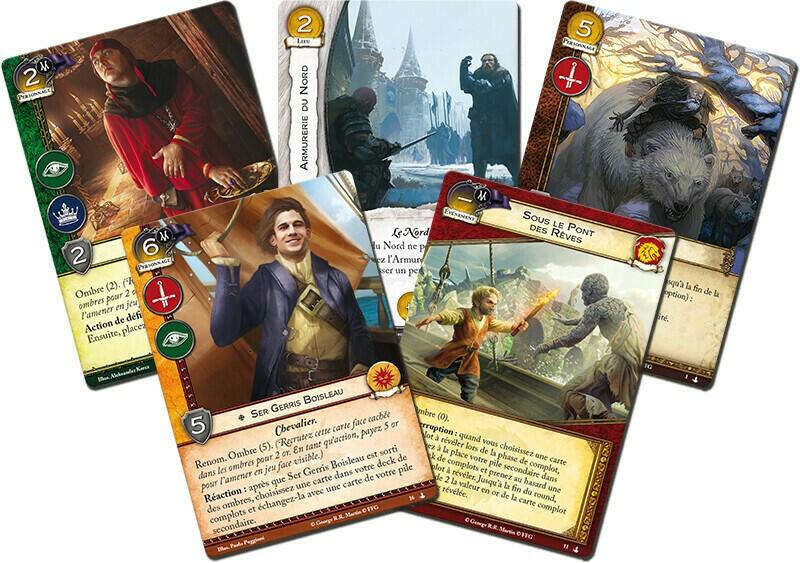 Le Trône de Fer: Le Jeu de Cartes - La Ville Ombreuse Cartes