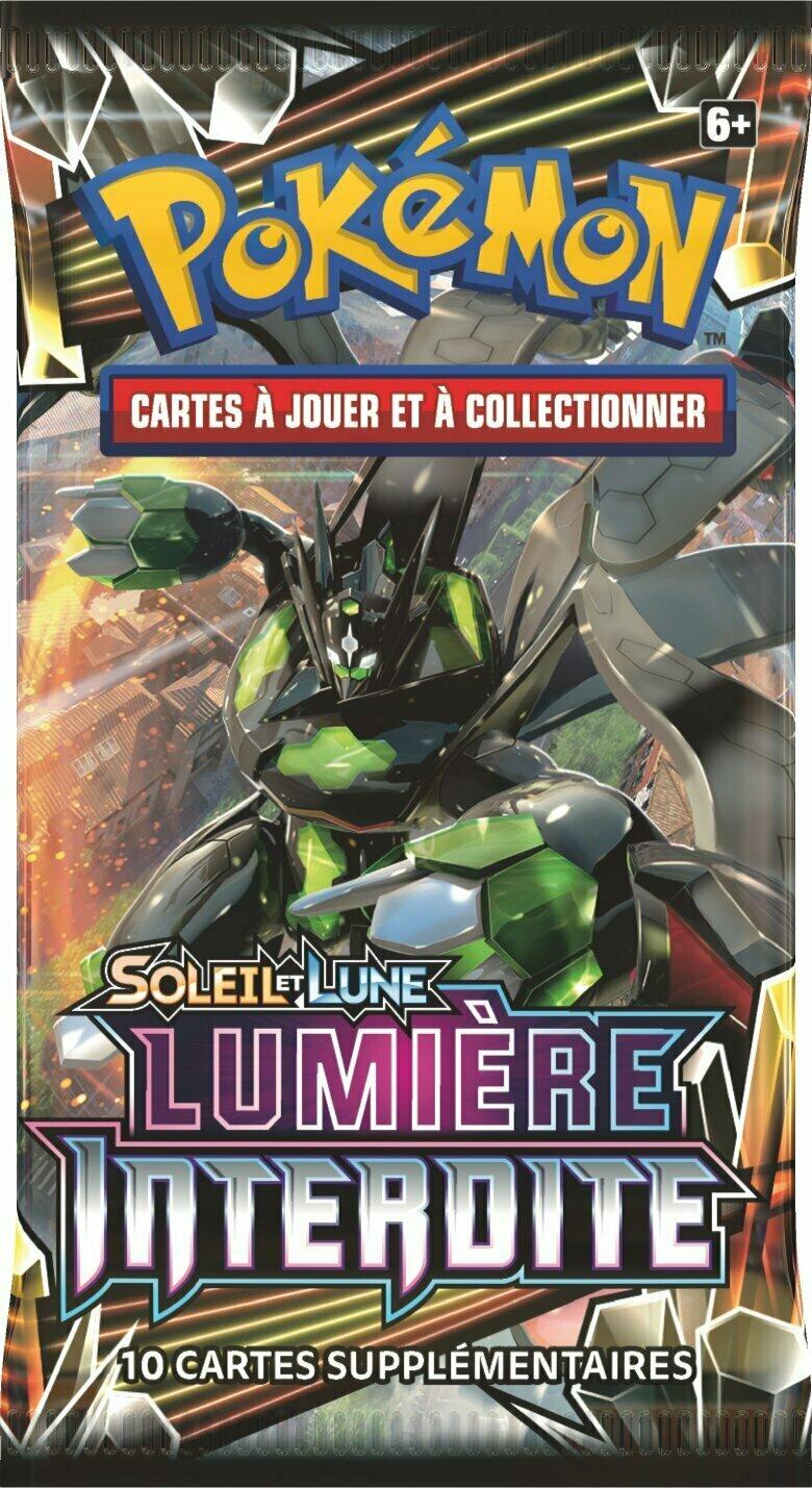 Pokémon Soleil et Lune: Lumière Interdite - Booster Cover