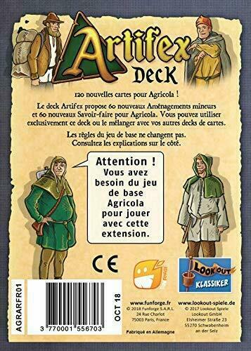 Agricola: Artifex Deck Back