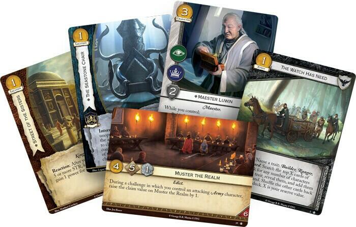 Le Trône de Fer: Le Jeu de Cartes - Prendre le Noir Cartes