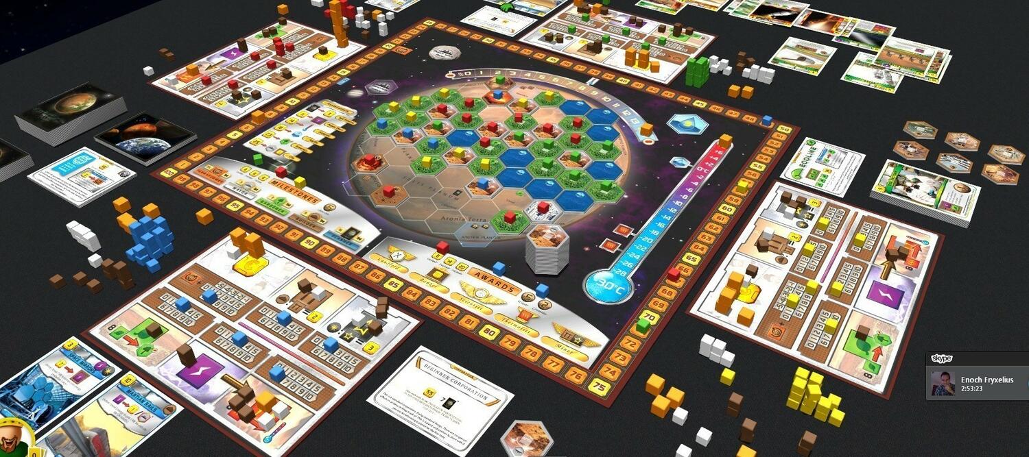Terraforming mars plateau