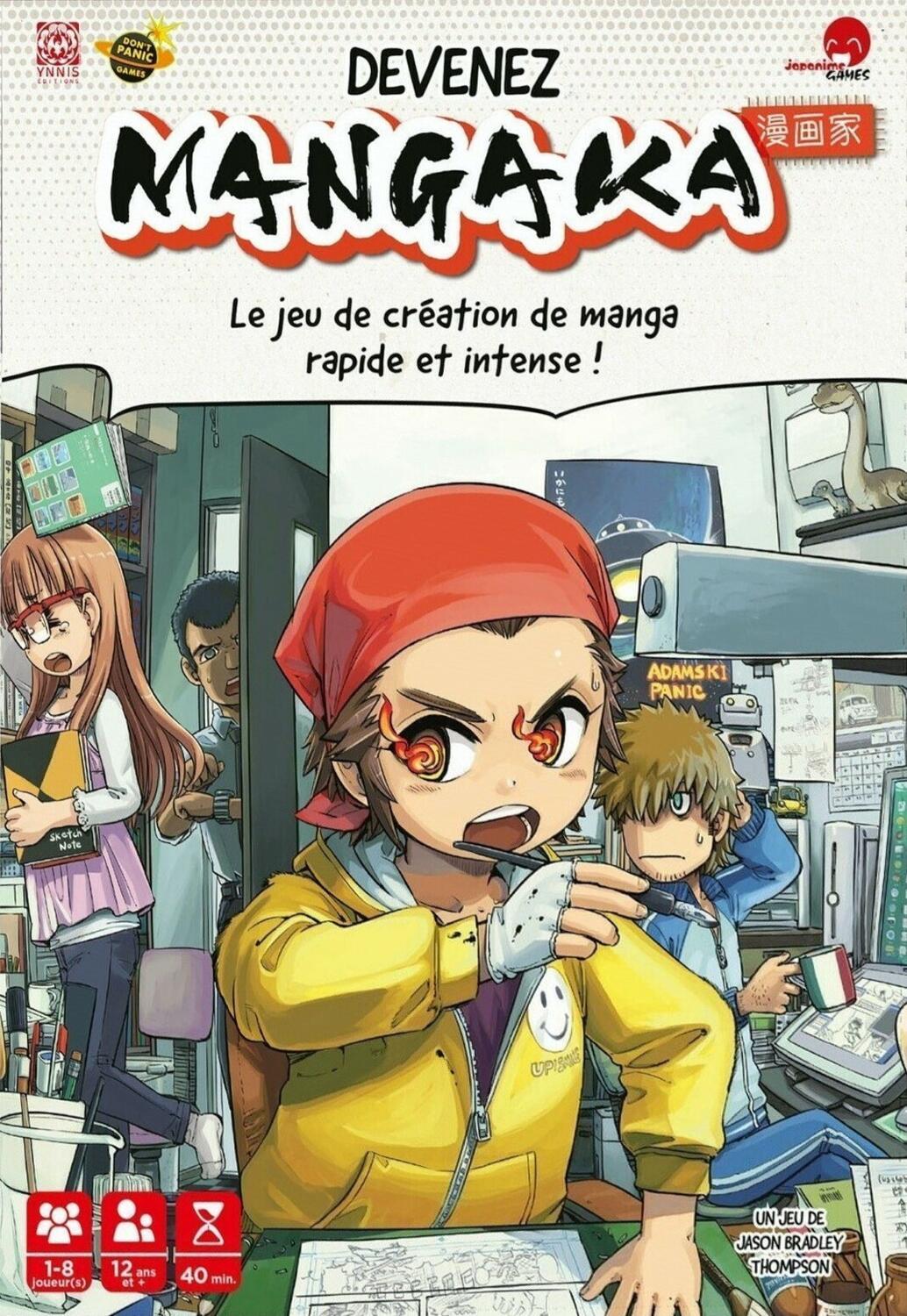 Devenez Mangaka Cover
