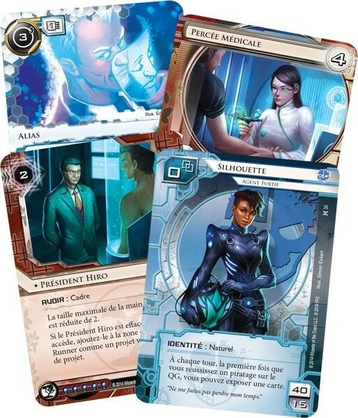 Android: Netrunner - Honneur et Profit Cartes
