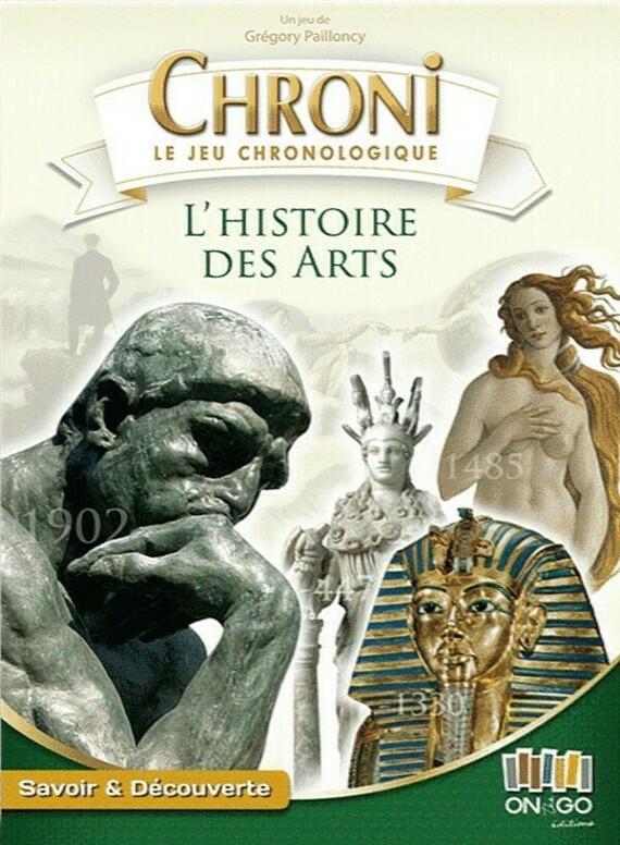 Chroni: L'Histoire des Arts Cover