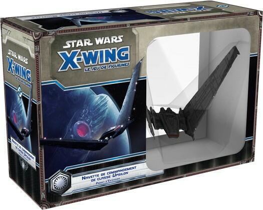 Star Wars: X-Wing - Le Jeu de Figurines - Navette de Commandement de Classe Upsilon Cover 3d