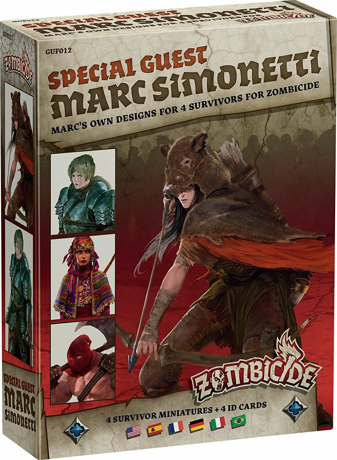 Zombicide: Black Plague - Special Guest - Marc Simonetti Cover 3d