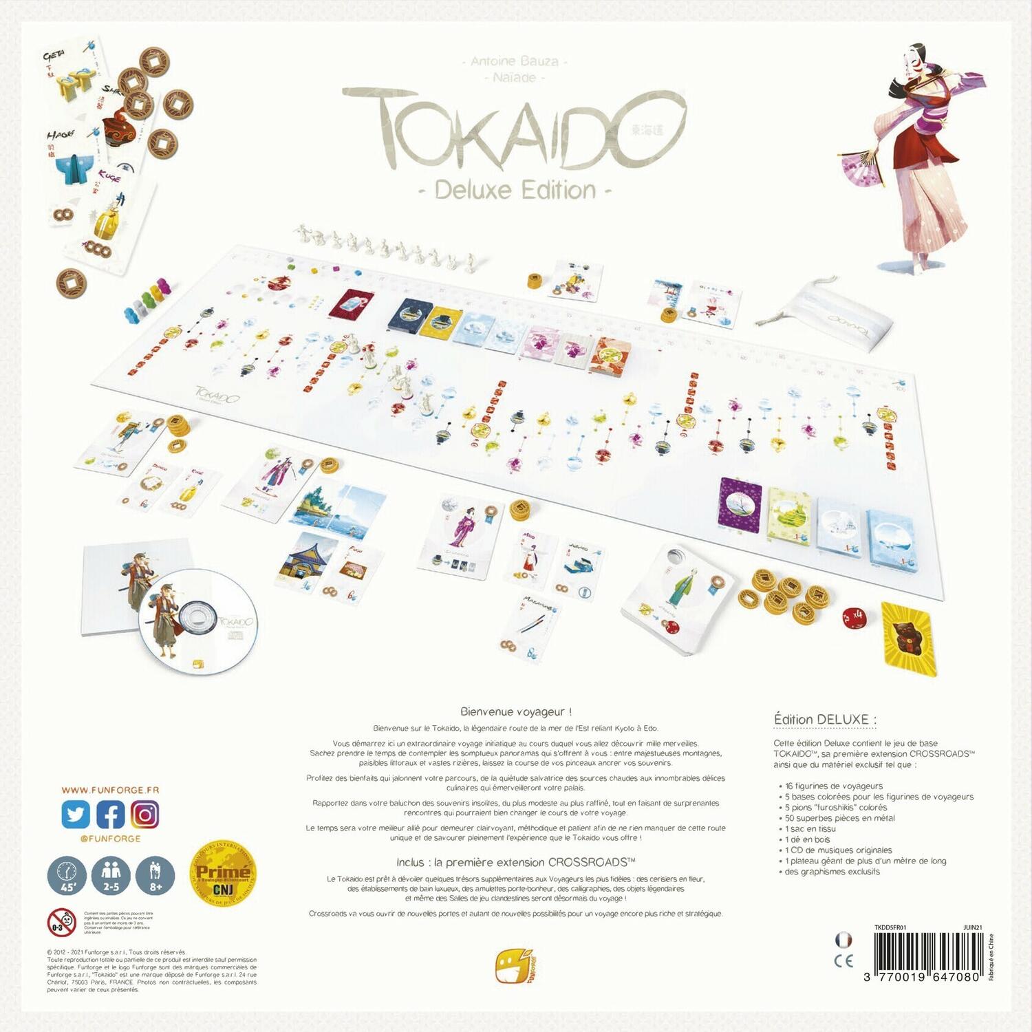 Tokaido: Deluxe Edition 2022 Back