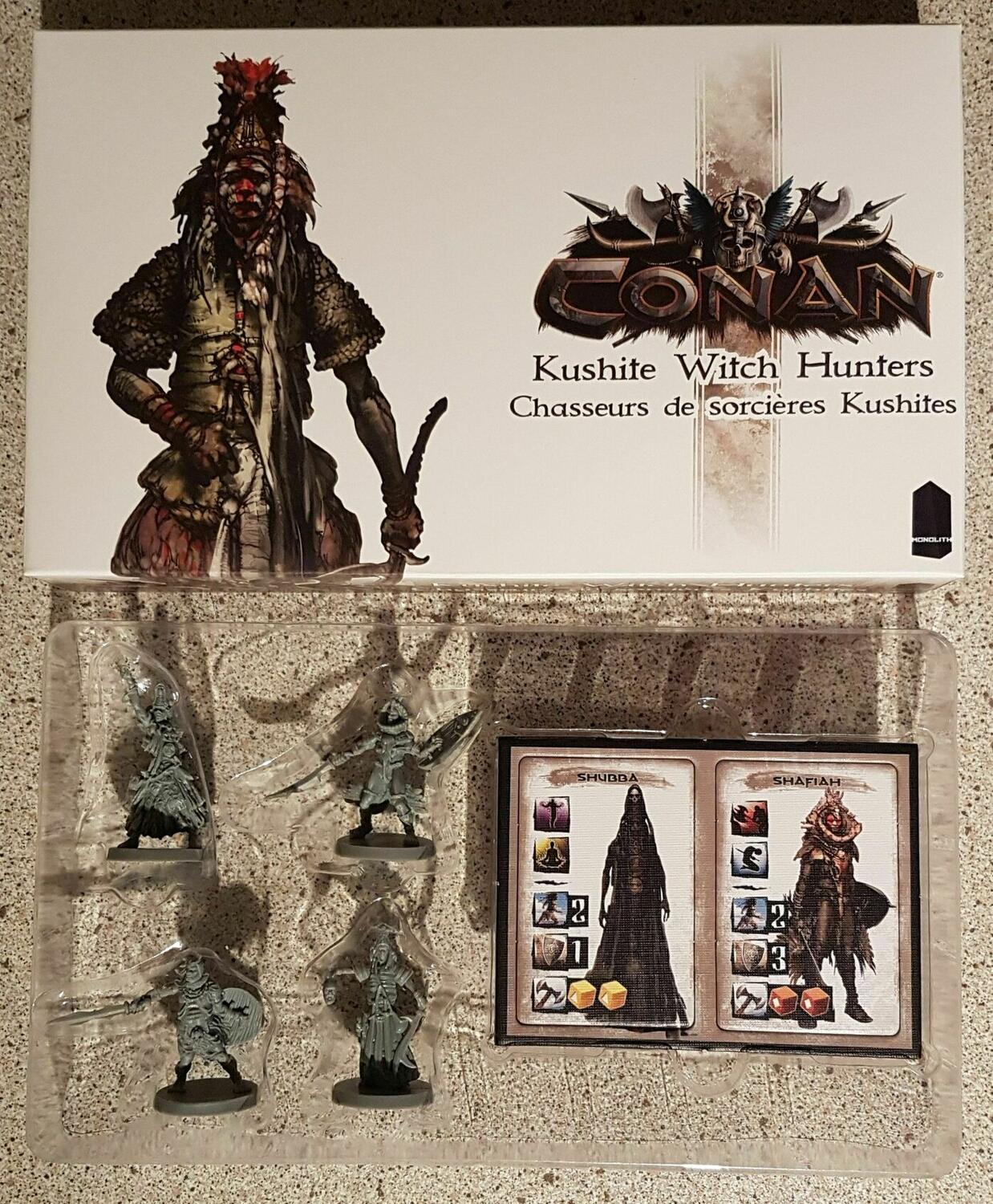 Conan: Chasseurs de Sorcières Kushites Eclate