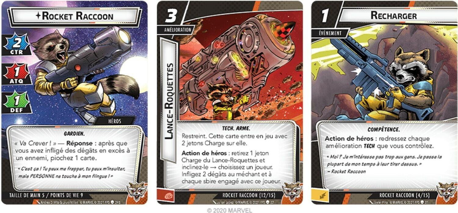 Marvel Champions: Le Jeu de Cartes - Convoitise Galactique Cartes