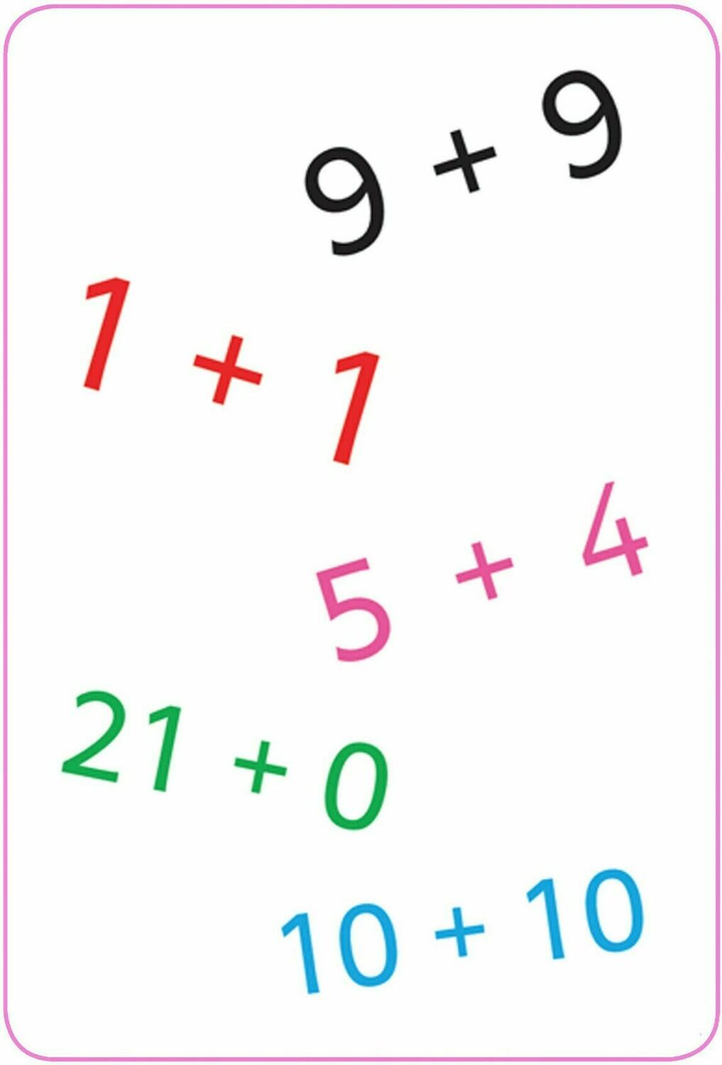 Tam Tam: SuperPlus - Les Tables d'Addition Carte