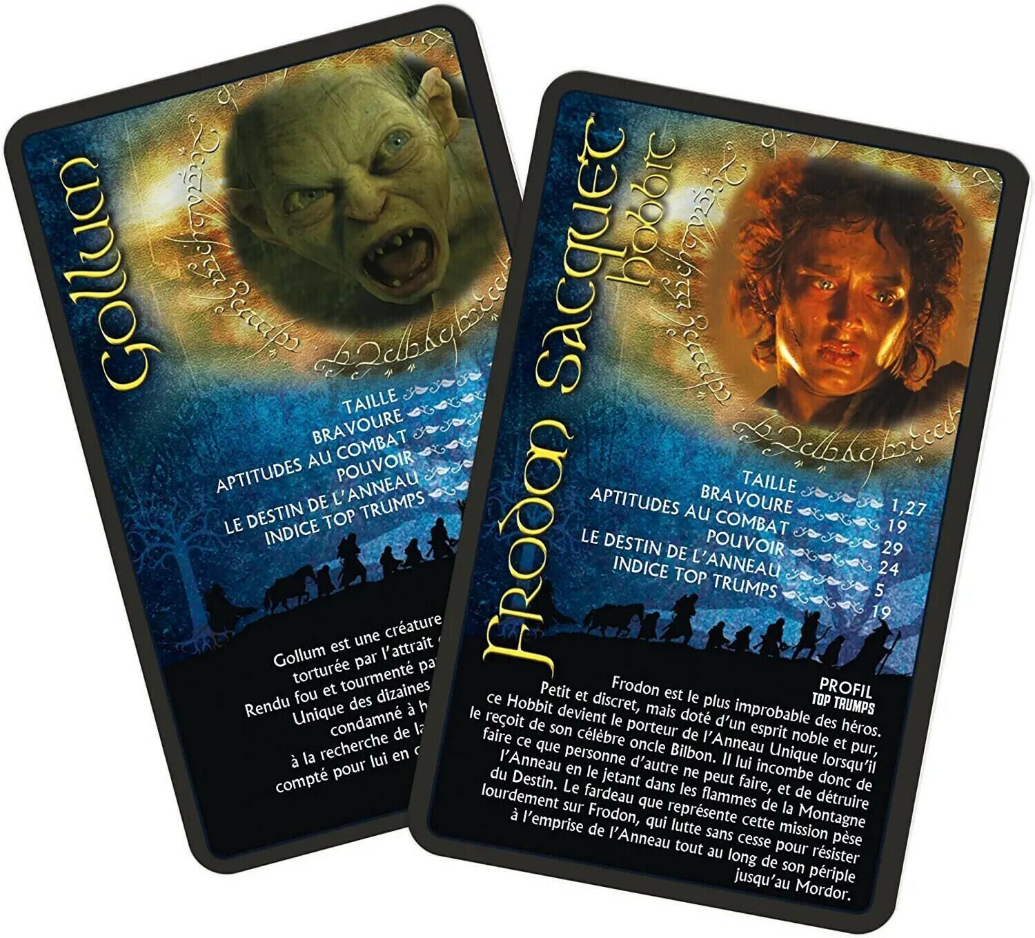 Top Trumps: Le Seigneur des Anneaux Cartes