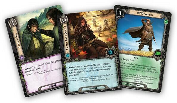 Le Seigneur des Anneaux: Le Jeu de Cartes - Les Nîn-in-Eilph Cartes