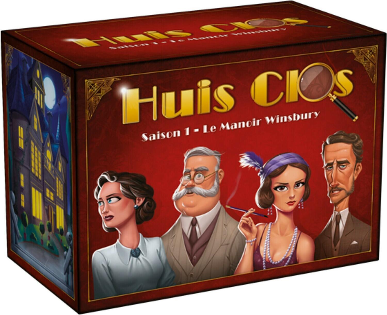 Huis Clos: Saison 1 - Le Manoir Winsbury Cover 3d