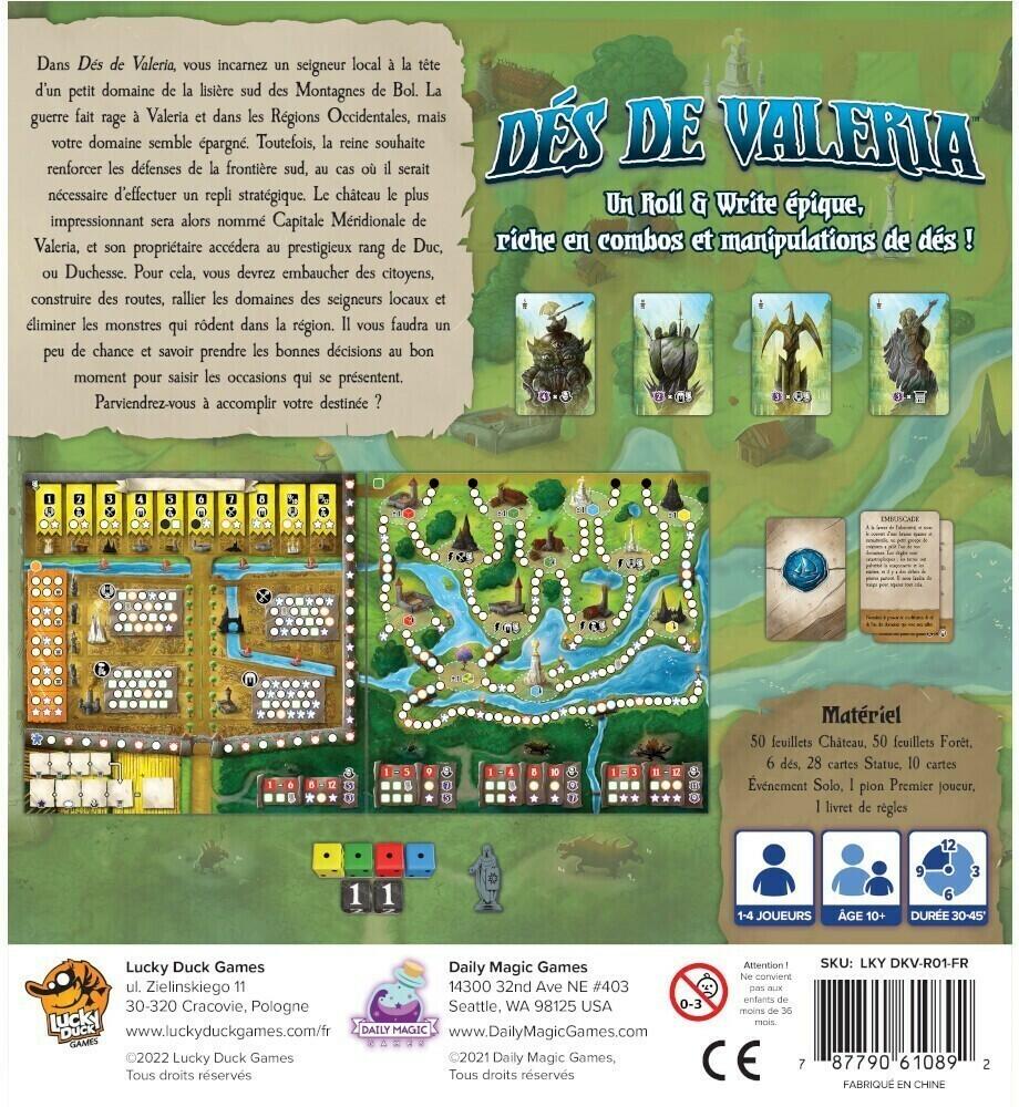 Dés de Valeria Back