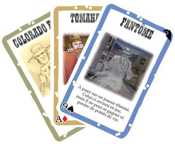 BANG ! The Valley of Shadows Cartes