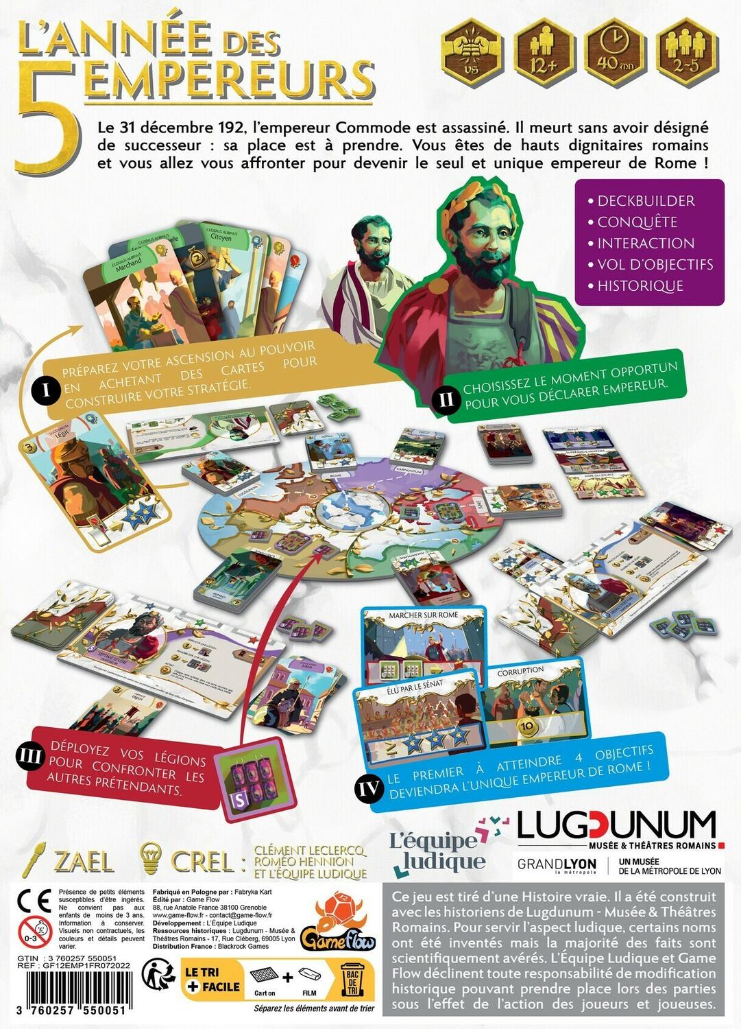 L'Année des 5 Empereurs Back