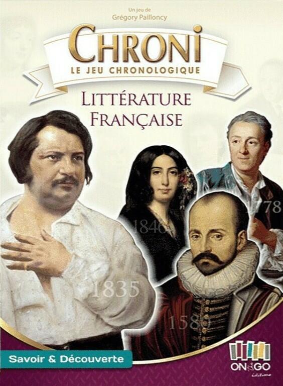 Chroni: Littérature Française Cover