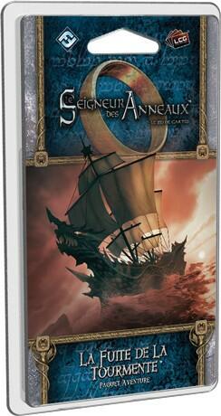 Le Seigneur des Anneaux: Le Jeu de Cartes - La Fuite de la Tourmente Cover 3d