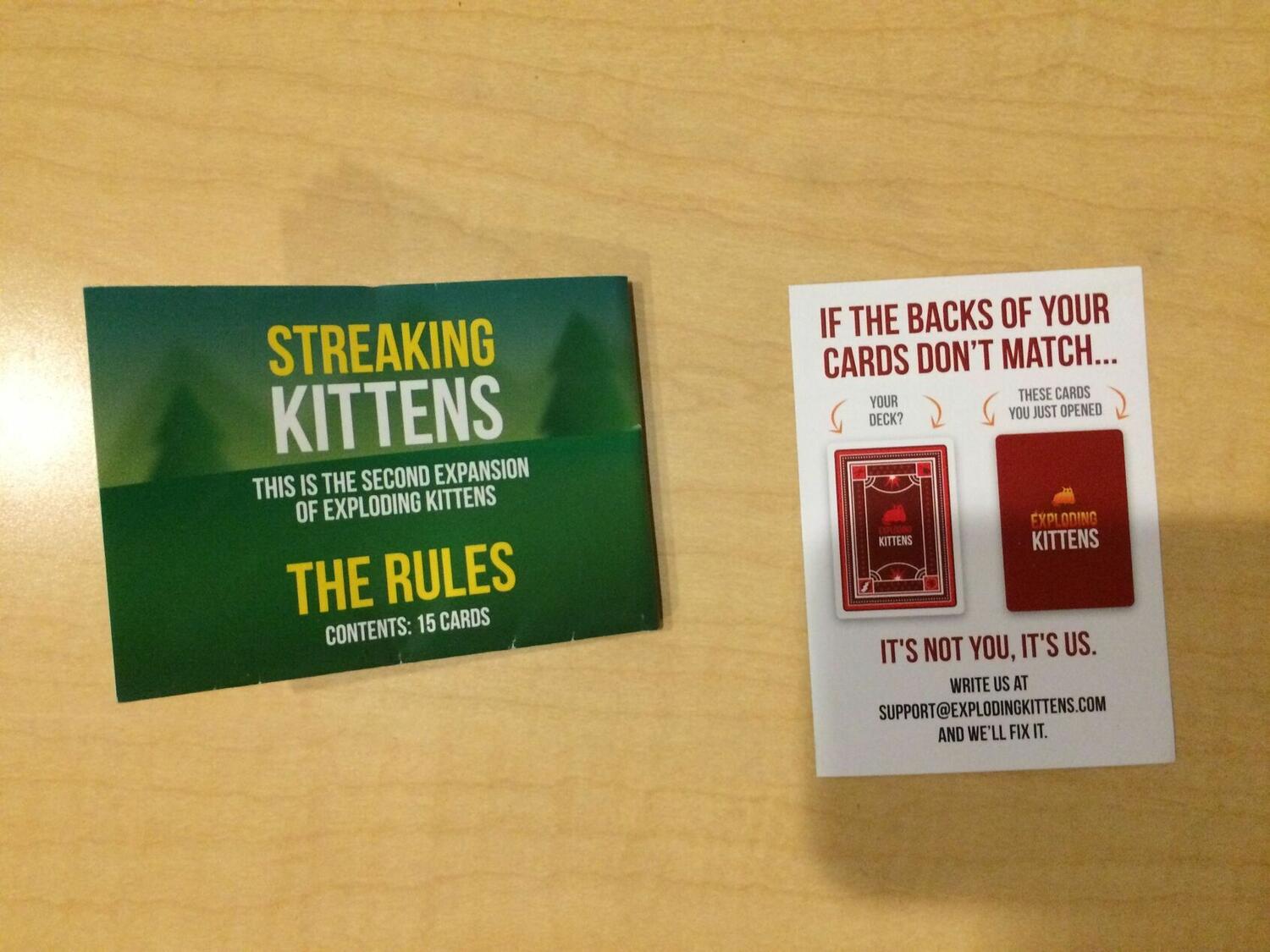 Exploding Kittens: Streaking Kittens Eclate